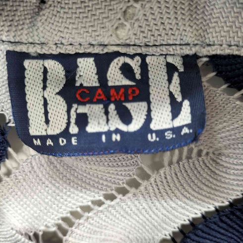 BASE CAMP MADE IN USA デザイン S/S オープンカラーシャツ メンズ