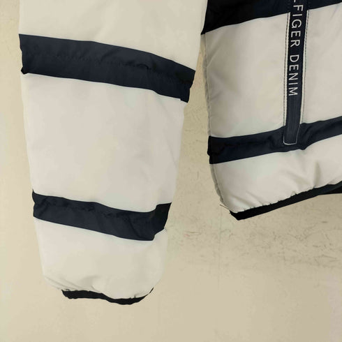 トミーヒルフィガーデニム TOMMY HILFIGER DENIM ボーダー中綿ジャケット メンズ import:S