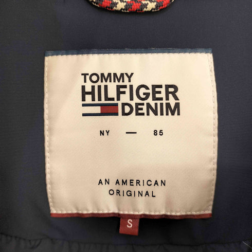 トミーヒルフィガーデニム TOMMY HILFIGER DENIM ボーダー中綿ジャケット メンズ import:S
