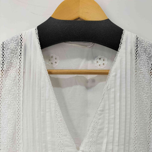 ザラ ZARA エンブロイダリー ロングワンピース レディース XS