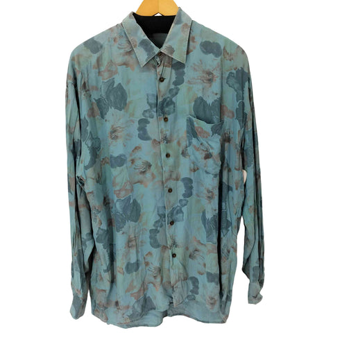 総柄 L/S シャツ メンズ