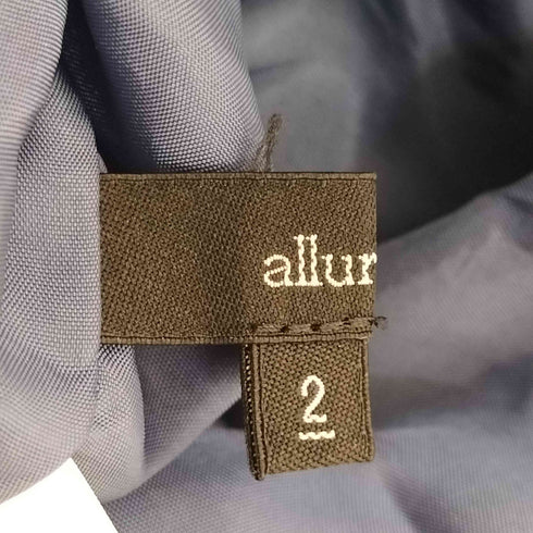 アルアバイル allureville ノースリーブ ギャザー ワンピース レディース JPN:2