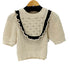 ザラ ZARA S/S クロシェ編みニットトップス レディース import:S