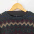 ラルフローレン RALPH LAUREN 90S HAND KNIT ノルディック柄 ウールニット メンズ import:M