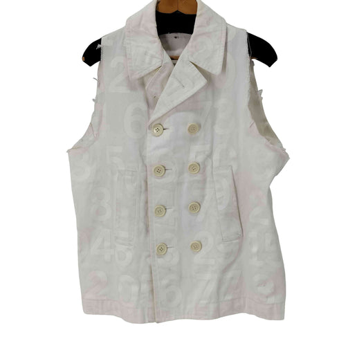 ジュンヤワタナベコムデギャルソンマン JUNYA WATANABE COMME des GARCONS MAN 03SS ナンバリングデニムベスト メンズ JPN:M