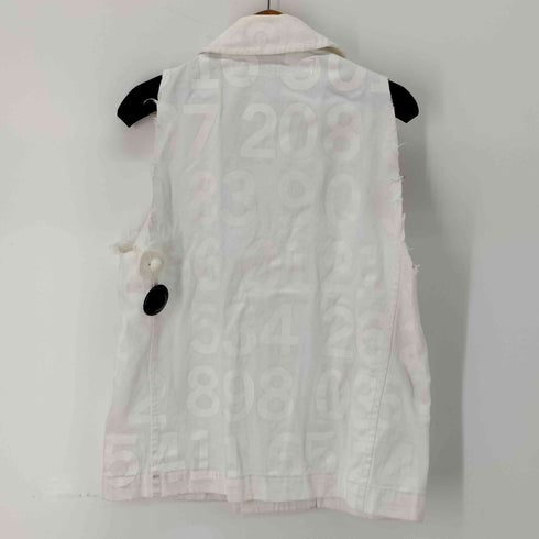 ジュンヤワタナベコムデギャルソンマン JUNYA WATANABE COMME des GARCONS MAN 03SS ナンバリングデニムベスト メンズ JPN:M