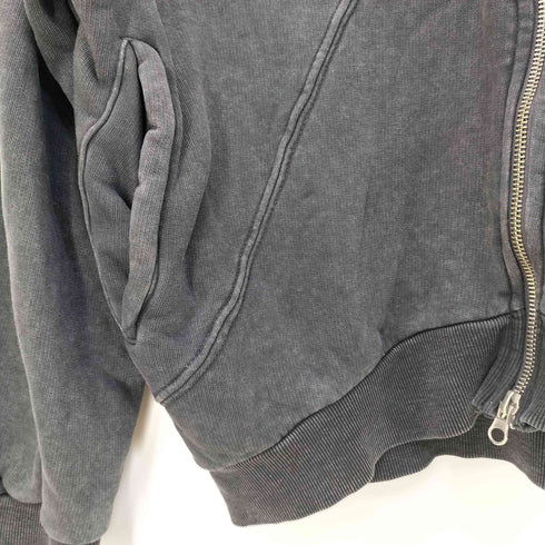 ザラ ZARA テキスト入りユーズド加工スウェットシャツ レディース import:L
