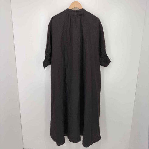 アトリエドゥサボン latelier du savon 20SS リネン ピンタック S/S シャツ ワンピース レディース FREE