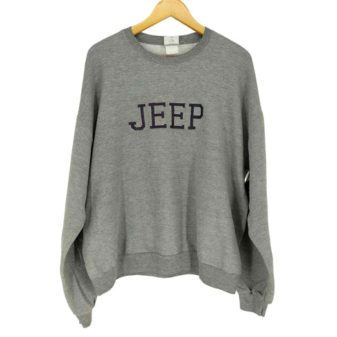 ジャージーズ JERZEES JEEP 刺繍スウェット メンズ L