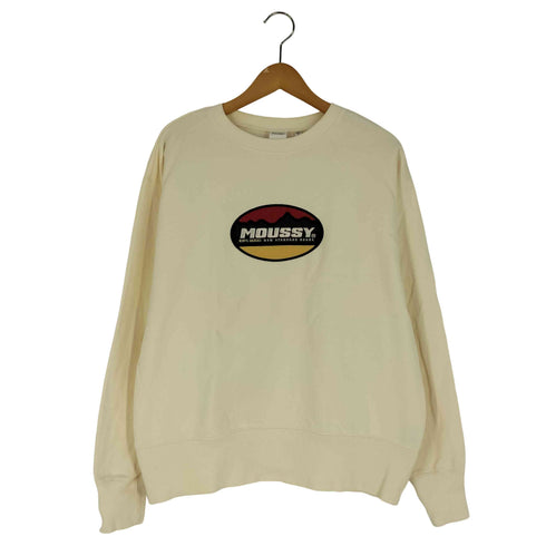 マウジー moussy NEW STANDARD プルオーバー スウェット レディース FREE