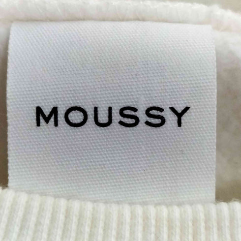 マウジー moussy NEW STANDARD プルオーバー スウェット レディース FREE