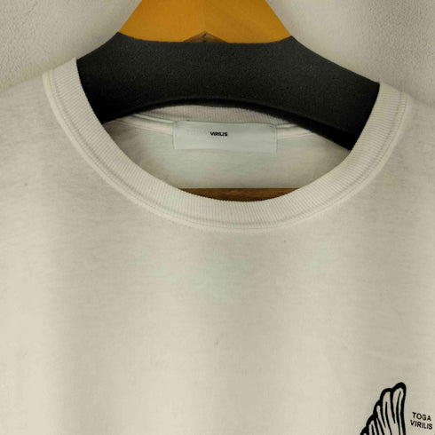 トーガビリリース TOGA VIRILIS フロントプリント L/S Tシャツ メンズ 46