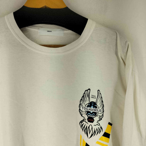 トーガビリリース TOGA VIRILIS フロントプリント L/S Tシャツ メンズ 46