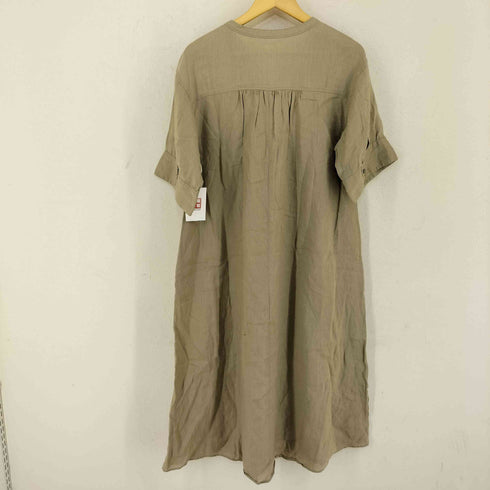 グリーンレーベルリラクシング GREEN LABEL RELAXING フレンチリネン シャツ ワンピース レディース FREE