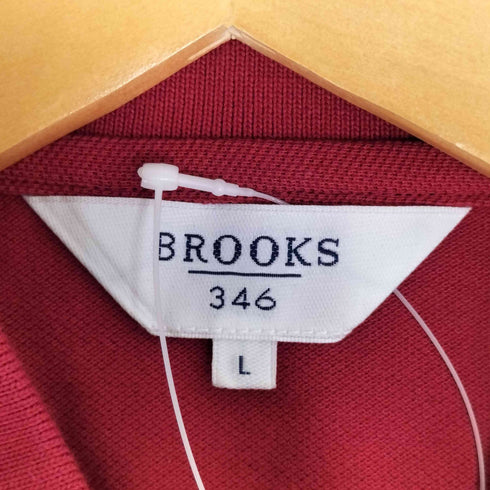 ブルックスブラザーズ BROOKS BROTHERS 346 ロゴ刺繍 ポロシャツ メンズ import:L