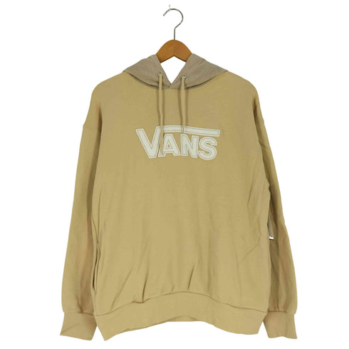 バンズ VANS ビッグシルエット コーデュロイフード ロゴパーカー レディース import:M