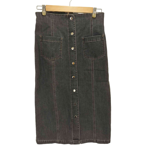 プロポーションバイボディードレッシング PROPORTION BODY DRESSING フロント釦 デニム タイト スカート レディース PM