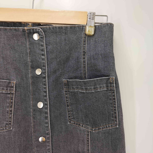 プロポーションバイボディードレッシング PROPORTION BODY DRESSING フロント釦 デニム タイト スカート レディース PM