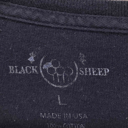 BLACK SHEEP プリントTシャツ MADE IN USA street メンズ L
