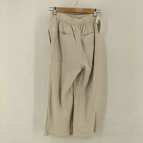グリーンレーベルリラクシング GREEN LABEL RELAXING BREEZE LINEN ブリーズリネン ワイド パンツ レディース JPN:38