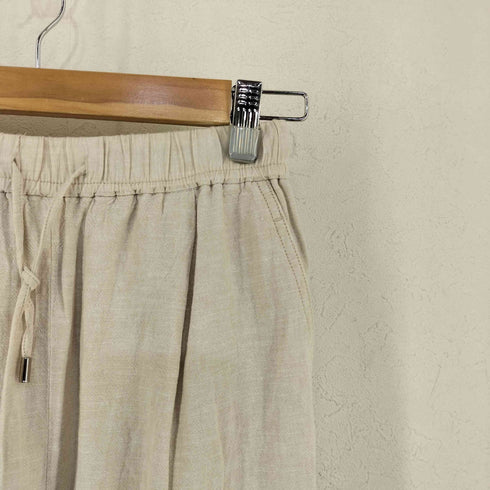 グリーンレーベルリラクシング GREEN LABEL RELAXING BREEZE LINEN ブリーズリネン ワイド パンツ レディース JPN:38