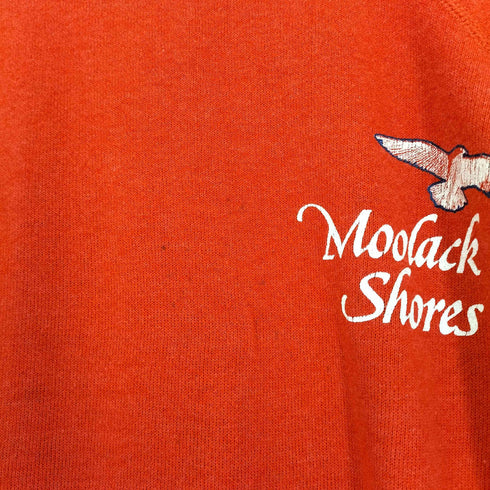 ヘインズ Hanes MOOLACK SHORES MADE IN USA ラグランスウェット メンズ L