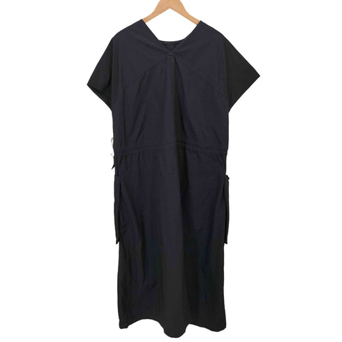 オールドマンズテーラー R&D.M.Co-/OLDMAN’S TAILOR GARMENT DYE POCKET DRESS 立体ポケット ドローコード ポリエステル ワンピース レディース ONE SIZE