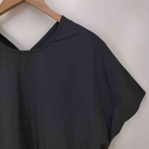 オールドマンズテーラー R&D.M.Co-/OLDMAN’S TAILOR GARMENT DYE POCKET DRESS 立体ポケット ドローコード ポリエステル ワンピース レディース ONE SIZE