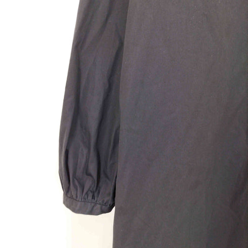 オールドマンズテーラー R&D.M.Co-/OLDMAN’S TAILOR バンドカラー プルオーバー 七分袖 シャツ ワンピース レディース