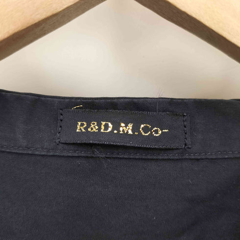 オールドマンズテーラー R&D.M.Co-/OLDMAN’S TAILOR バンドカラー プルオーバー 七分袖 シャツ ワンピース レディース