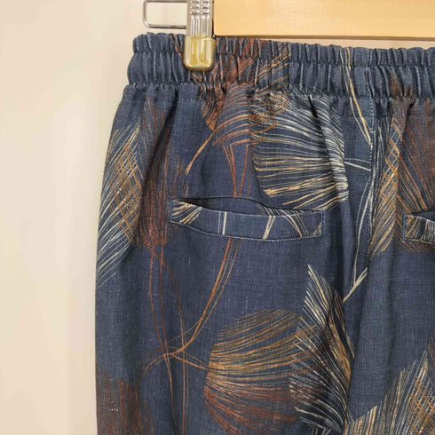 レリル lelill 24SS リーフプリント セミ ワイド パンツ レディース JPN:38