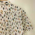 アデイインザライフユナイテッドアローズ A day in the life UNITED ARROWS マルチ 缶 プリント シアサッカー S/S シャツ レディース JPN:L