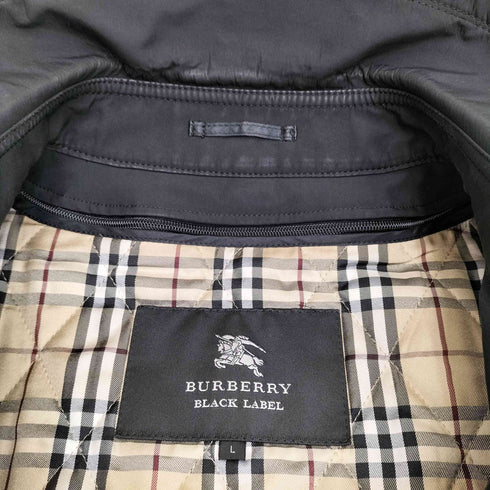 バーバリーブラックレーベル BURBERRY BLACK LABEL ボンディング トレンチコート ノバチェックライナー付属 メンズ import:L