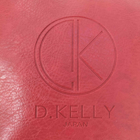 ディーケリー D.KELLY ロゴ刻印 レザー ショルダーバッグ レディース
