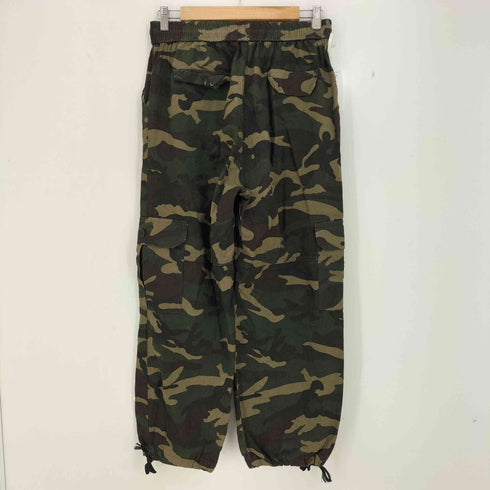 エージェムナイン AGEM/9 カモフラ ワイド カーゴパンツ レディース JPN:XL