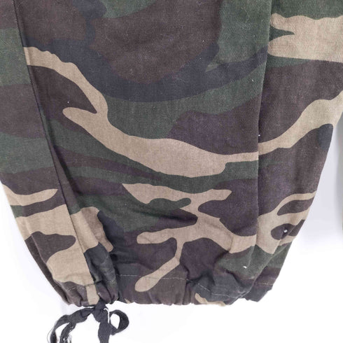 エージェムナイン AGEM/9 カモフラ ワイド カーゴパンツ レディース JPN:XL