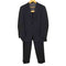 ベルモーレ BELLUMORE ROYAL WOOL ストライプ 2B シングル ジャケット & 2タック テーパード スラックス セットアップ メンズ AB6
