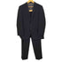 ベルモーレ BELLUMORE ROYAL WOOL ストライプ 2B シングル ジャケット & 2タック テーパード スラックス セットアップ メンズ AB6