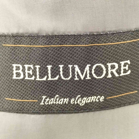 ベルモーレ BELLUMORE ROYAL WOOL ストライプ 2B シングル ジャケット & 2タック テーパード スラックス セットアップ メンズ AB6