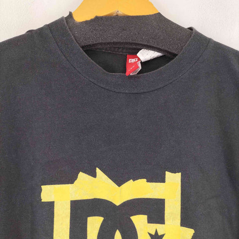 ディーシー DC フロントプリント L/S Tシャツ メンズ import:L