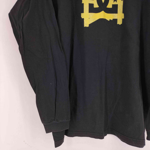 ディーシー DC フロントプリント L/S Tシャツ メンズ import:L