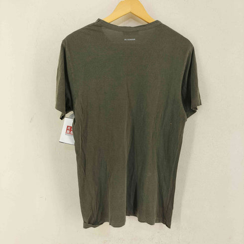 ジルサンダー JIL SANDER BIG T-SHIRT バックスモールロゴプリントTシャツ メンズ import:L