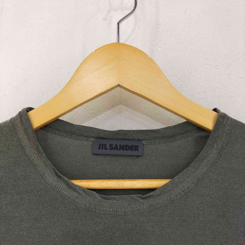ジルサンダー JIL SANDER BIG T-SHIRT バックスモールロゴプリントTシャツ メンズ import:L