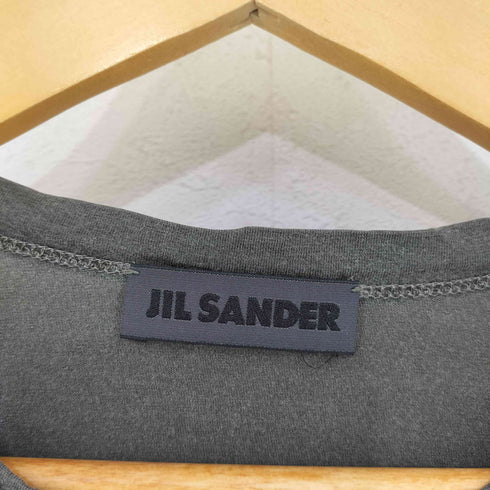 ジルサンダー JIL SANDER BIG T-SHIRT バックスモールロゴプリントTシャツ メンズ import:L
