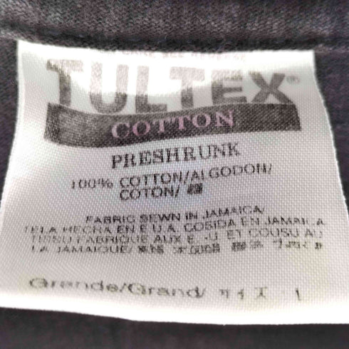 タルテックス TULTEX 90s 両面プリント S/S Tシャツ メンズ import:L