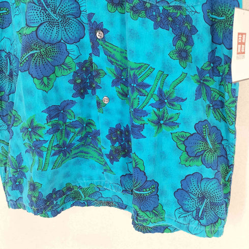 ALOHA HAWAIIAN CASUALS 70S MADE IN JAPAN コットンアロハシャツ メンズ 15-15 1/2