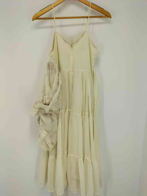ガニーサックス GUNNE SAX USA製 紙タグ ヴィンテージ 花柄 フリル ドレスワンピース レディース