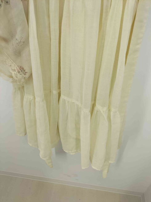 ガニーサックス GUNNE SAX USA製 紙タグ ヴィンテージ 花柄 フリル ドレスワンピース レディース