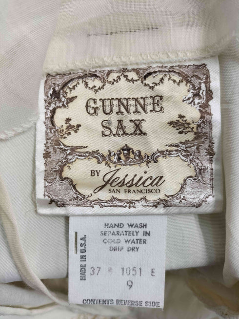 ガニーサックス GUNNE SAX USA製 紙タグ ヴィンテージ 花柄 フリル ドレスワンピース レディース