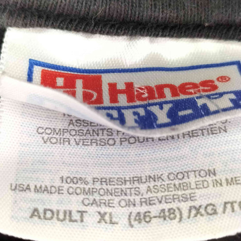 ヘインズ Hanes 90s BEEFY-Tボディ フロントプリント S/S Tシャツ メンズ import:XL